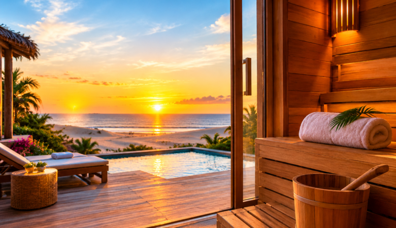 Sauna em Jericoacoara - Espaço de relaxamento em hotel no Ceará